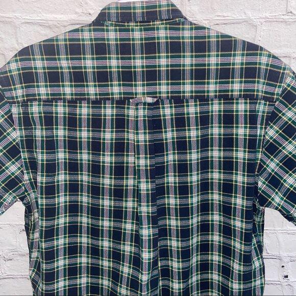 Pendleton Oceanside Men’s Button Down Shirt Size Medium Plaid Short Sleeve - Picture 5 of 5